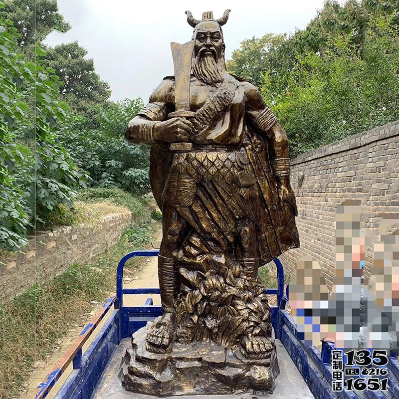 景區(qū)廣場擺放玻璃鋼仿銅炎帝神農(nóng)氏雕塑 景區(qū)廣場擺放玻璃鋼仿銅炎帝神農(nóng)氏雕塑