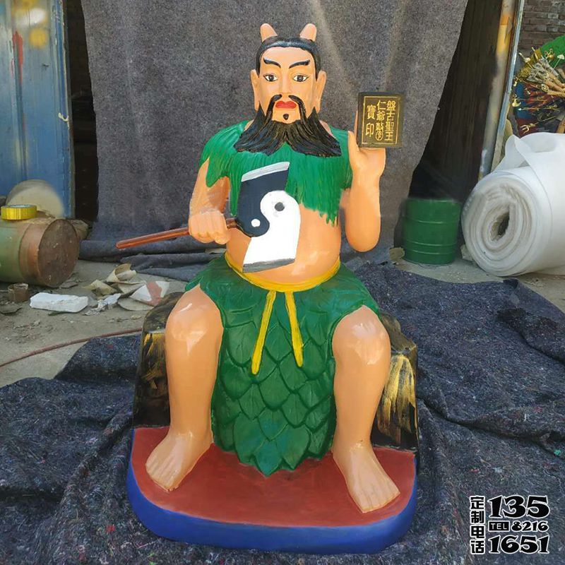 景區(qū)寺廟玻璃鋼彩繪五榖神農(nóng)大帝雕像 景區(qū)寺廟玻璃鋼彩繪五榖神農(nóng)大帝雕像