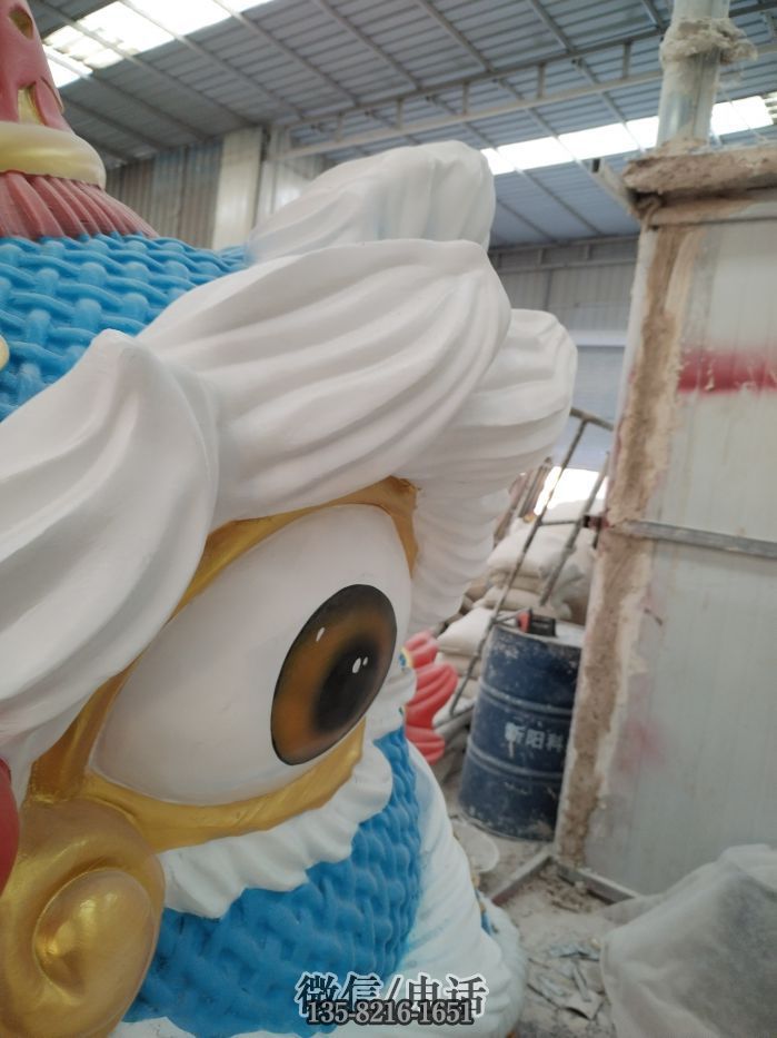 舞獅子眼睛部分特寫 舞獅子眼睛部分特寫